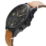 Tissot Chrono XL Quartz Black Dial Brown Leather Strap Watch For Men - T116.617.36.052.03 Authentic Buy Shop Now