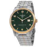 Tissot Luxury Powermatic 80 Green Dial Silver Steel Strap Watch For Men - T086.407.22.097.00 Authentic Buy Shop Now