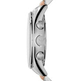 Emporio Armani Sportivo Chronograph Silver Dial Two Tone Steel Strap Watch For Men - AR5999 Authentic Buy Shop Now