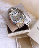 Michael Kors Bradshaw Quartz Silver Dial Silver Steel Strap Watch For Women - MK6320 Authentic Buy Shop Now