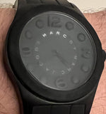 Marc Jacobs Pelly Black Dial Black Silicone Strap Watch for Women - MBM2531 Authentic Buy Shop Now