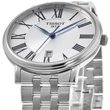 Tissot Carson Premium Silver Dial Silver Steel Strap Watch For Men - T122.410.11.033.00 Authentic Buy Shop Now