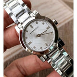 Burberry The City Silver Dial Silver Steel Strap Watch for Women - BU9213 Authentic Buy Shop Now