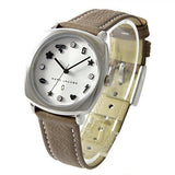 Marc Jacobs Mandy Silver Dial Brown Leather Strap Watch for Women - MJ1563 Authentic Buy Shop Now