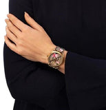 Gucci G Timeless Floral Brown Dial Brown Leather Strap Watch For Women - YA1264038 Authentic Buy Shop Now