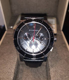 Burberry The City Black Dial Black Leather Strap Watch for Men - BU9382 Authentic Buy Shop Now