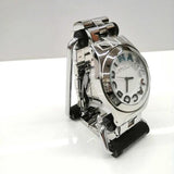 Marc Jacobs Rivera White Dial Silver Steel Strap Watch for Women - MBM3136 Authentic Buy Shop Now