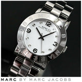 Marc Jacobs Amy White Dial Silver Steel Strap Watch for Women - MBM3054 Authentic Buy Shop Now