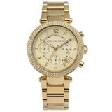 Michael Kors Parker Gold Dial Gold Steel Strap Watch for Women - MK5354 Authentic Buy Shop Now