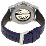 Emporio Armani Luigi Chronograph Blue Dial Black Leather Strap Watch For Men - AR60011 Authentic Buy Shop Now