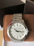 Michael Kors Runway Silver Dial Silver Stainless Steel Strap Watch for Women - MK3371 Authentic Buy Shop Now