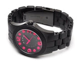 Marc Jacobs Pelly Black Dial Black Silicone Strap Watch for Women - MBM2517 Authentic Buy Shop Now