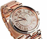 Michael Kors Skylar Rose Gold Dial Rose Gold Steel Strap Watch for Women - MK5868 Authentic Buy Shop Now