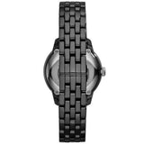 Emporio Armani Crystal Ceramica Black Dial Black Steel Strap Watch For Women - AR1478 Authentic Buy Shop Now