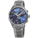 Tissot T Sport Chrono XL Classic Blue Dial Silver Steel Strap Watch For Men - T116.617.11.047.01 Authentic Buy Shop Now