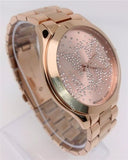 Michael Kors Slim Runway Rose Gold Dial Rose Gold Steel Strap Watch for Women - MK3591 Authentic Buy Shop Now