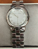 Marc Jacobs Marci Silver Dial Silver Steel Strap Watch for Women - MBM3097 Authentic Buy Shop Now