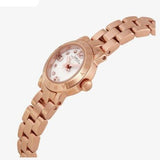 Marc Jacobs Amy White Dial Rose Gold Steel Strap Watch for Women - MBM8613 Authentic Buy Shop Now