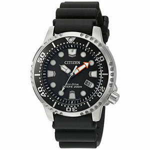 Citizen Eco Drive Pro Master Diver Black Dial Black Steel Strap Watch For Men - BN0150-28E Authentic Buy Shop Now