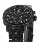 Tissot PRC 200 Chronograph Black Dial Black Steel Strap Watch For Men - T114.417.33.057.00 Authentic Buy Shop Now