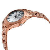 Tissot T Wave Mother of Pearl Dial Rose Gold Steel Strap Watch For Women - T112.210.33.113.00 Authentic Buy Shop Now
