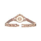 Emporio Armani Chiara Silver Dial Rose Gold Steel Strap Watch For Women - AR7362 Authentic Buy Shop Now