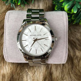 Michael Kors Runway Silver Dial Silver Stainless Steel Strap Watch for Women - MK3371 Authentic Buy Shop Now