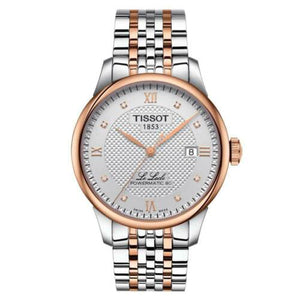 Tissot T Classic Le Locle Powermatic 80 Silver Dial Two Tone Steel Strap Watch For Men - T006.407.22.036.00 Authentic Buy Shop Now