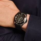 Gucci Dive Feline Black Dial Black Rubber Strap Watch For Men - YA136323 Authentic Buy Shop Now