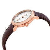 Tissot T Classic Carson Premium White Dial Brown Leather Strap Watch for Women - T122.207.36.031.00 Authentic Buy Shop Now