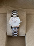 Burberry The City Silver Dial Silver Steel Strap Watch for Women - BU9200 Authentic Buy Shop Now