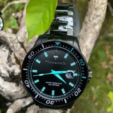 Maserati SFIDA Aqua Edition Analog Black Dial Black Steel Strap Watch For Men - R8853144001 Authentic Buy Shop Now