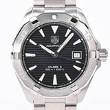 Tag Heuer Aquaracer Automatic Black Dial Silver Steel Strap Watch for Men - WAY2110.BA0928 Authentic Buy Shop Now
