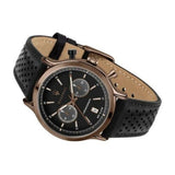 Maserati Legend Chronograph Black Dial Black Leather Strap Watch For Men - R8871638001 Authentic Buy Shop Now