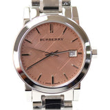 Burberry The City Pink Dial Silver Steel Strap Watch for Women - BU9124 Authentic Buy Shop Now