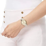 Burberry The Classic Champagne Gold Dial Two Tone Steel Strap Watch for Women - BU10118 Authentic Buy Shop Now