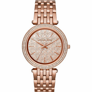 Michael Kors Darci Rose Gold Dial Steel Strap Watch for Women - MK3399 Authentic Buy Shop Now