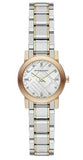 Burberry The City Silver Dial Two Tone Steel Strap Watch for Women - BU9214 Authentic Buy Shop Now