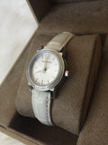 Burberry The City White Diamonds Dial White Leather Strap Watch for Women - BU9221 Authentic Buy Shop Now