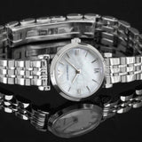 Emporio Armani Gianni White Dial Silver Steel Strap Watch For Women - AR1763 Authentic Buy Shop Now