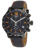 Tissot Quickster Chronograph Black Dial Watch For Men - T095.417.36.057.00 Authentic Buy Shop Now
