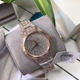 Michael Kors Lauryn Crystals Rose Gold Dial Rose Gold Steel Strap Watch For Women - MK3931 Authentic Buy Shop Now