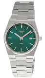 Tissot PRX Green Dial Silver Steel Strap Watch For Men - T137.410.11.091.00 Authentic Buy Shop Now
