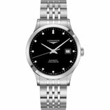 Longines Record Automatic Stainless Steel 40mm Watch for Men - L2.821.4.57.6 Authentic Buy Shop Now