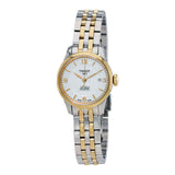 Tissot Le Locle Automatic Small Lady White Dial Two Tone Steel Strap Watch For Women - T41.2.183.34 Authentic Buy Shop Now