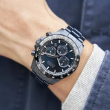 Hugo Boss Hero Sport Lux Blue Dial Blue Steel Strap Watch for Men - 1513758 Authentic Buy Shop Now