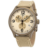 Tissot Chrono XL Beige Diag Beige NATO Strap Watch For Men - T116.617.37.267.01 Authentic Buy Shop Now