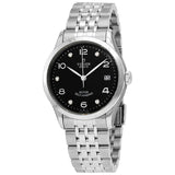 Tudor 1926 Automatic Diamonds Black Dial Silver Steel Strap Watch for Men - M91650-0004 Authentic Buy Shop Now