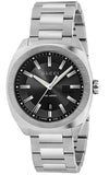 Gucci GG2570 Quartz Black Dial Silver Steel Strap Watch For Men - YA142301 Authentic Buy Shop Now