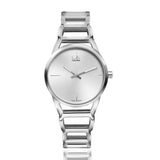 Calvin Klein Stately White Dial Silver Steel Strap Watch for Women - K3G23126 Authentic Buy Shop Now